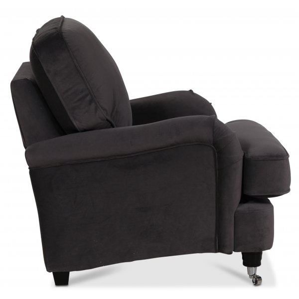 Kvarsebro Howard lenestol - M�rkegr� (Fl�yel)