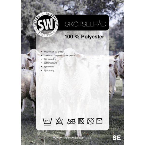 Liny pledd 140 x 220 cm - Blek rosa Liny pledd 140 x 220 cm - Blek rosa