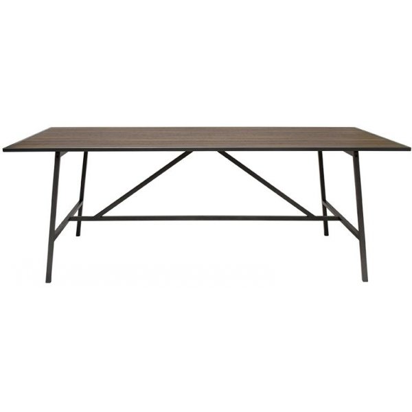 Toscana Spisebord - Brun + Tekstilrens for mbler