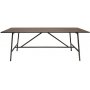 Toscana Spisebord - Brun + Tekstilrens for mbler