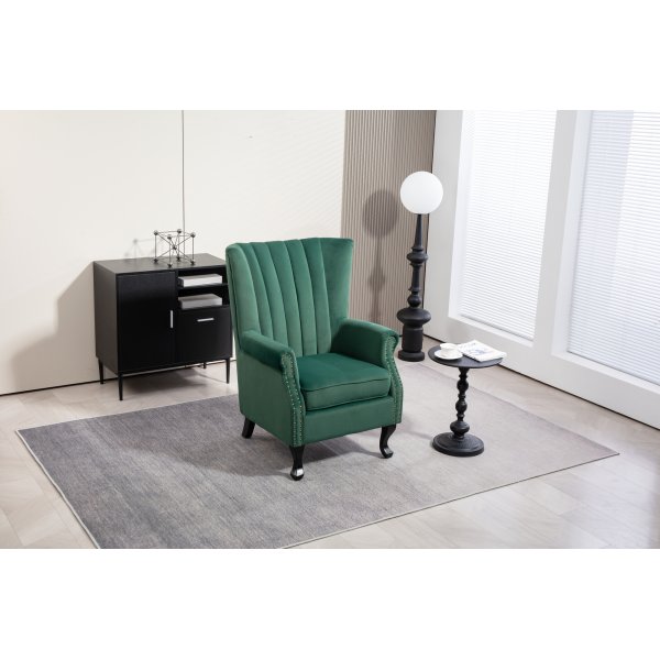 Rutil lenestol - Grønn + Tekstilrens for møbler Rutil lenestol - Grønn + Tekstilrens for møbler