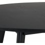 Katie rundt spisebord 115 cm - Sortbeiset ask