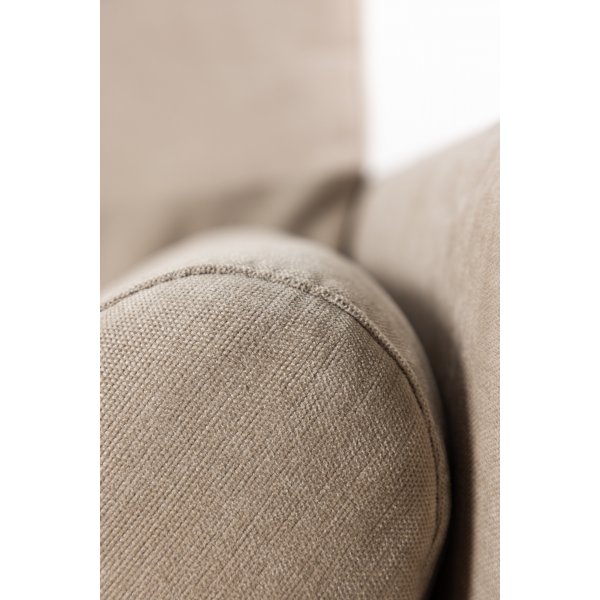 Antibes 2-seters sofa - Beige/Sort Antibes 2-seters sofa - Beige/Sort