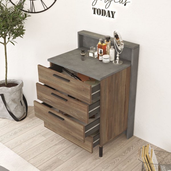 Home kommode - Brun/gr�