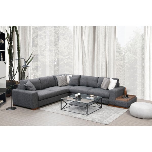 Look hj�rnesofa - Antrasitt