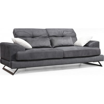 Frido 3-seters sofa - Antrasitt