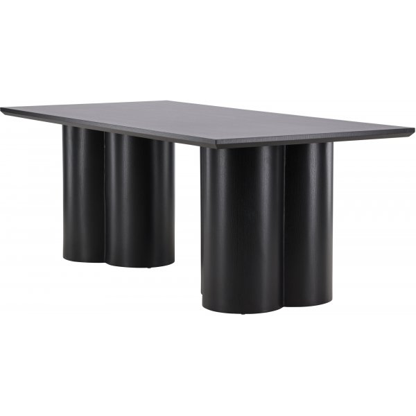 Olivia spisebord 210x100 cm svartbeiset