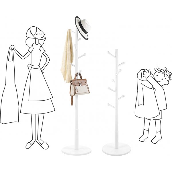 Eldar kleshenger - Hvit Eldar kleshenger - Hvit