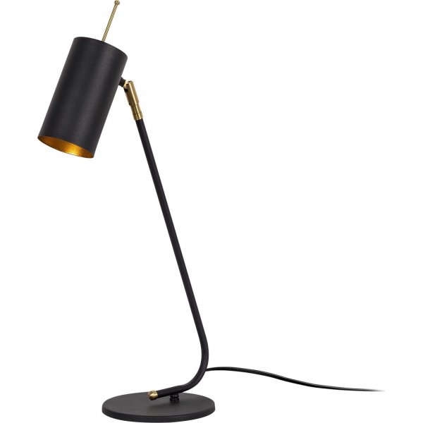 Sivani bordlampe 3 - Svart/gull