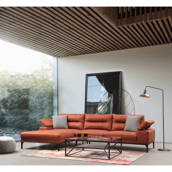 Hollywood divansofa - oransje