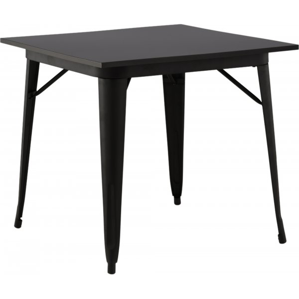 Tempe spisebord 80 x 80 cm - Sort