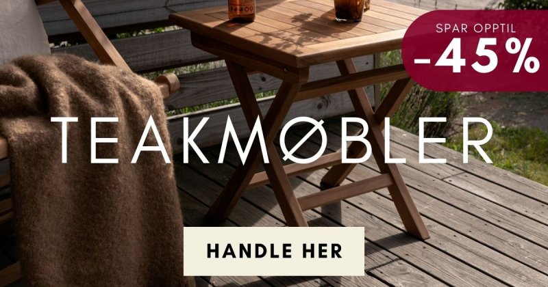 Teak m�bler