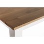 Dalars spisebord 180 cm - Hvit / oljet eik