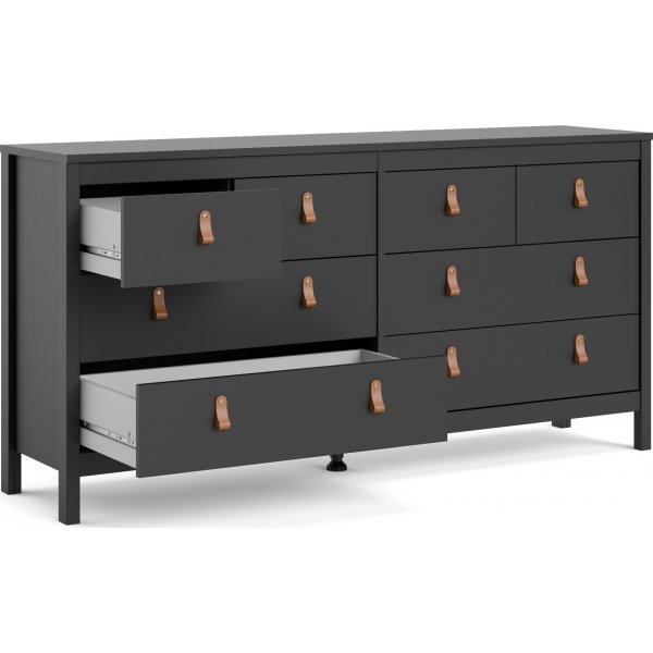 Madrid bred kommode - Sort