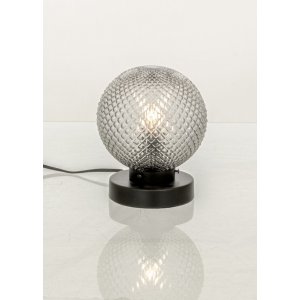 Bordlampe Flory - Svart/rykgr