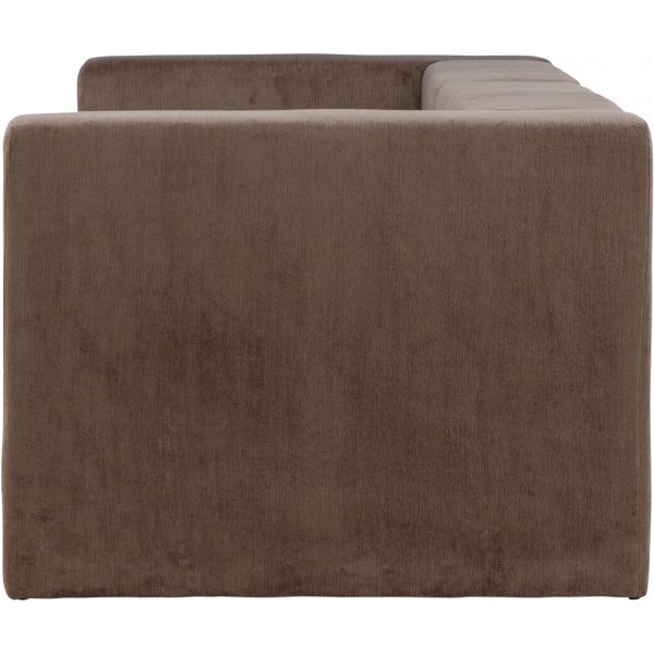 Lumi 3-seters sofa - Brunt lin