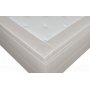 Accent boksseng med oppbevaring - 180 x 200 cm - Beige