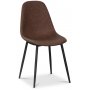 Atlantic spisegruppe: Lazio bord + 6 stk Atlantic Empire stoler brown PU