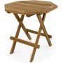 Grunnebo spisebord oktagon 50 cm - Teak