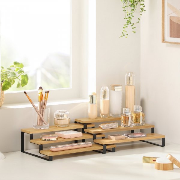 Biharat krydderhylle, 2 stk - Bambus/svart Biharat krydderhylle, 2 stk - Bambus/svart