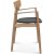 Nopp rammestol med polstret sete - Valgfri farge p ramme og trekk
