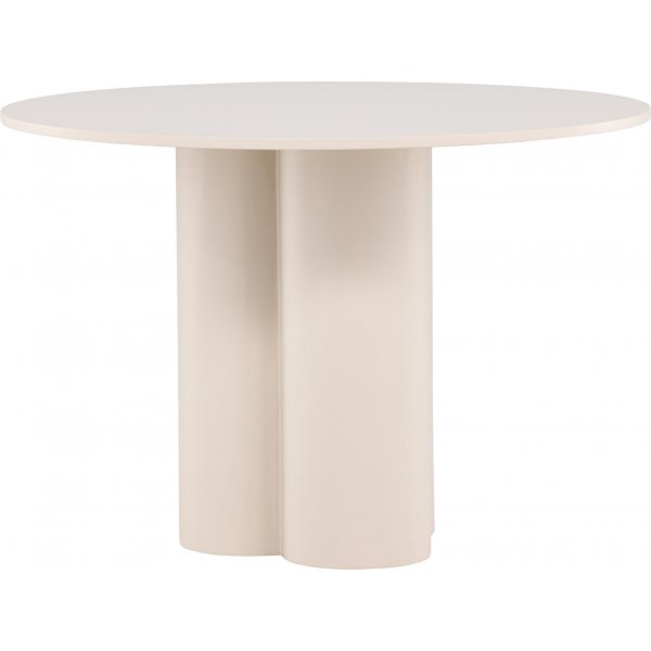 Spisebord 110 cm beige - Olivia