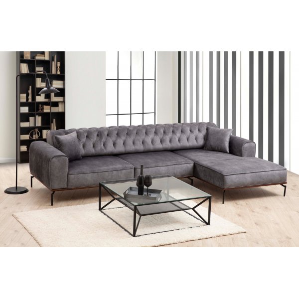 Siesta divansofa - antrasitt