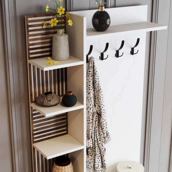 Viyana gangmøbel, 90 cm - Hvit Viyana gangmøbel, 90 cm - Hvit