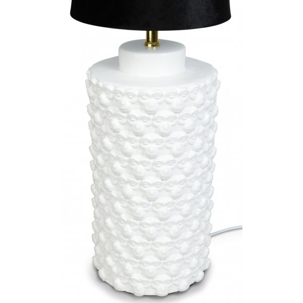 Bordlampe Apor hvit - H 48 cm