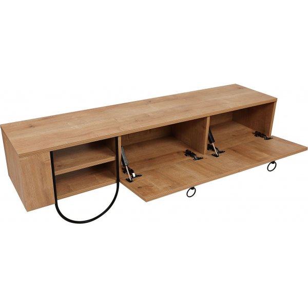 Norfolk mediebenk - Eik