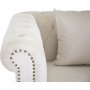Chesterfield lenestol Churchill - Beige Flyel