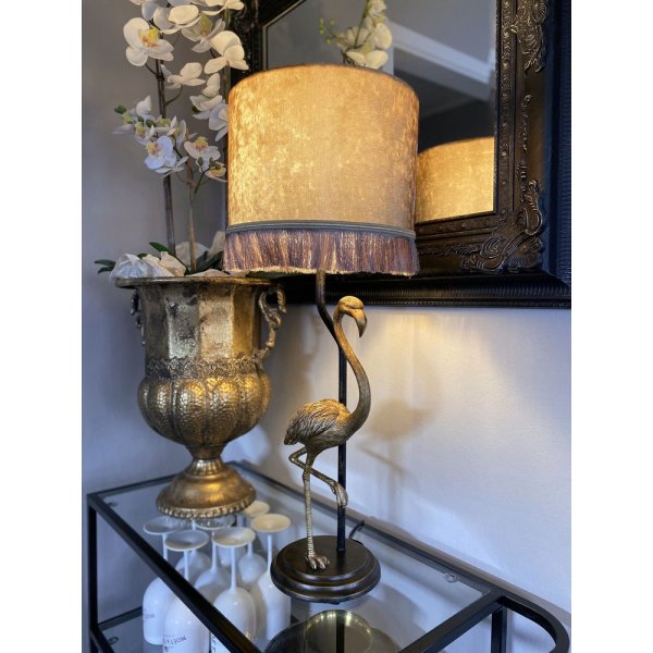 Bordlampe Flamingo - Svart gull/gull Bordlampe Flamingo - Svart gull/gull