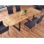 Sauber uttrekkbart spisebord 90x160-250 cm - Eik/svart