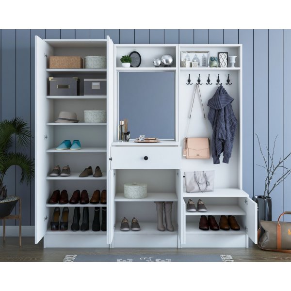 Mendy gangmøbel - Hvit Mendy gangmøbel - Hvit