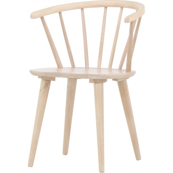 Bobby spisestol - Whitewash