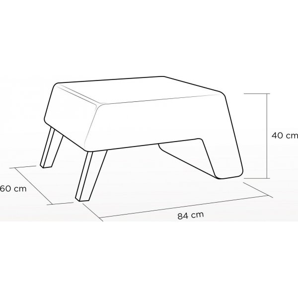 Kate puff 41 - Flerfarget Kate puff 41 - Flerfarget