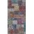 Patchwork lappeteppe Flerfarget - 80 x 150 cm