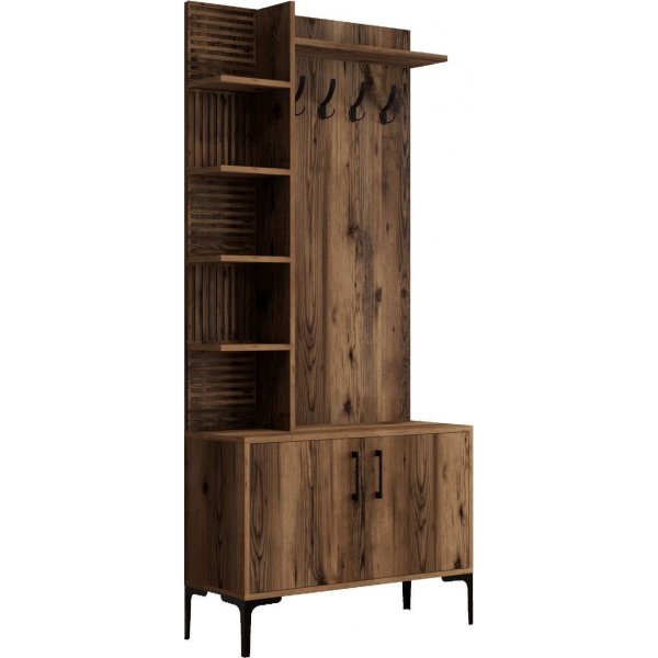 Viyana gangmøbel, 90 cm - Valnøtt Viyana gangmøbel, 90 cm - Valnøtt