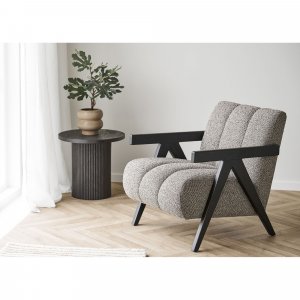 Boavista sidebord Ø48 cm - Mørk brun Boavista sidebord Ø48 cm - Mørk brun