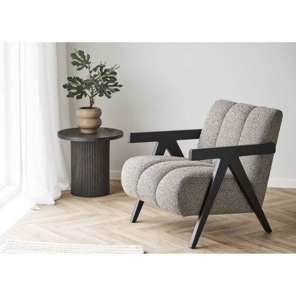 Boavista sidebord 48 cm - Mrk brun