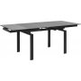 Huddersfield spisebord 120-200 cm - Sort