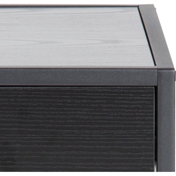 Seaford nattbord med skuff - Sort Seaford nattbord med skuff - Sort