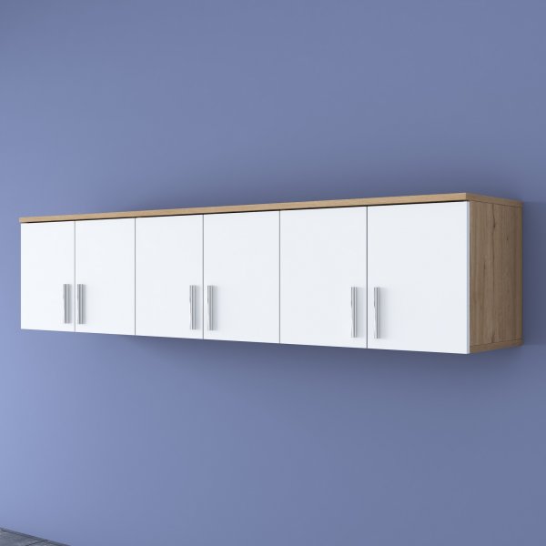 Esa overskap - Valnøtt/hvit Esa overskap - Valnøtt/hvit