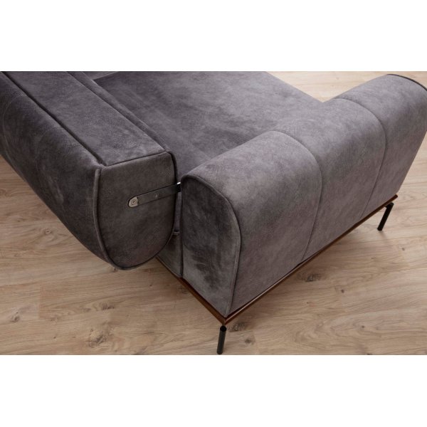 Siesta 3-seters sofa - Antrasitt Siesta 3-seters sofa - Antrasitt