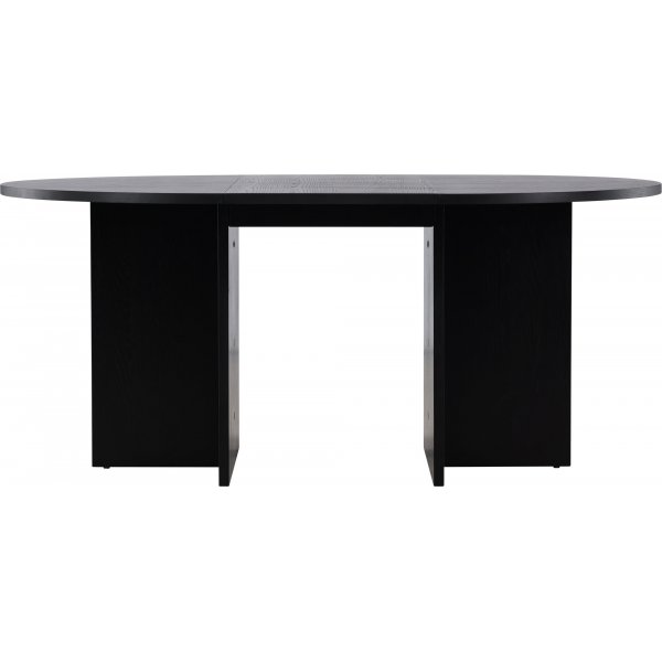 Strada spisebord 120-170 x 120 cm - Sort Strada spisebord 120-170 x 120 cm - Sort