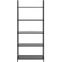 Seaford stigehylle 77x174 cm - Sort