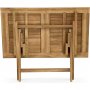 Grunnebo sammenleggbart spisebord 140 cm - Teak