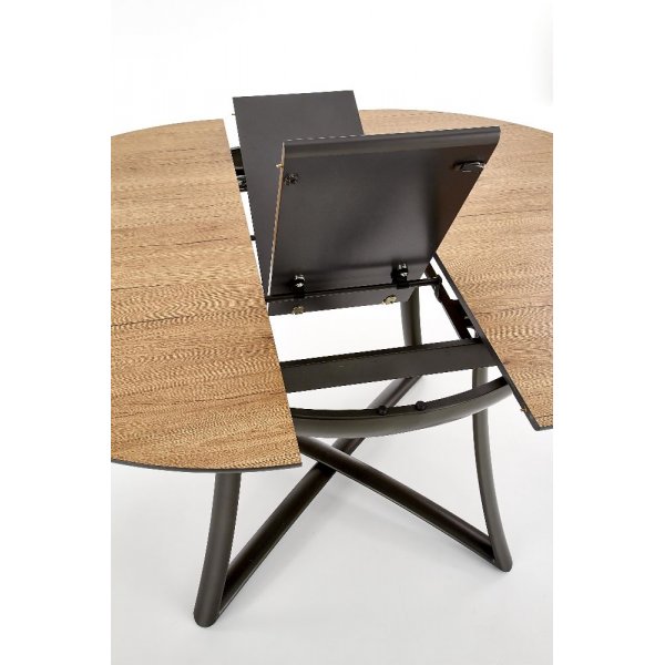 Colton spisebord - Gull eik/svart