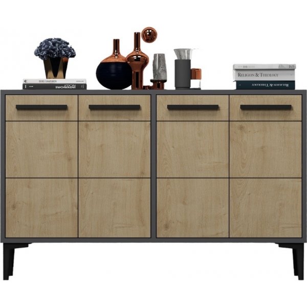 Stria skjenk - Antrasitt/safir eik Stria skjenk - Antrasitt/safir eik