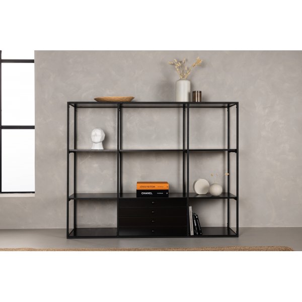 Amarillo bokhylle - Svart Amarillo bokhylle - Svart